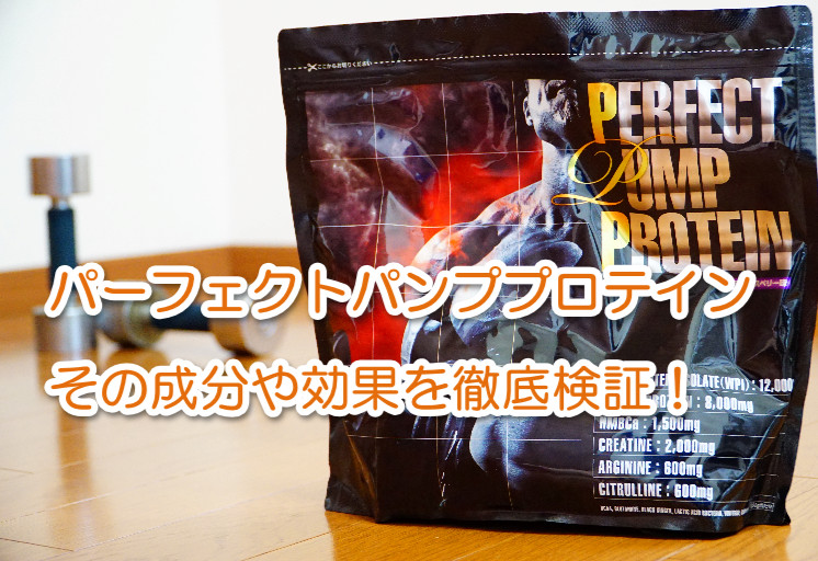 パーフェクトパンププロテインの効果を検証