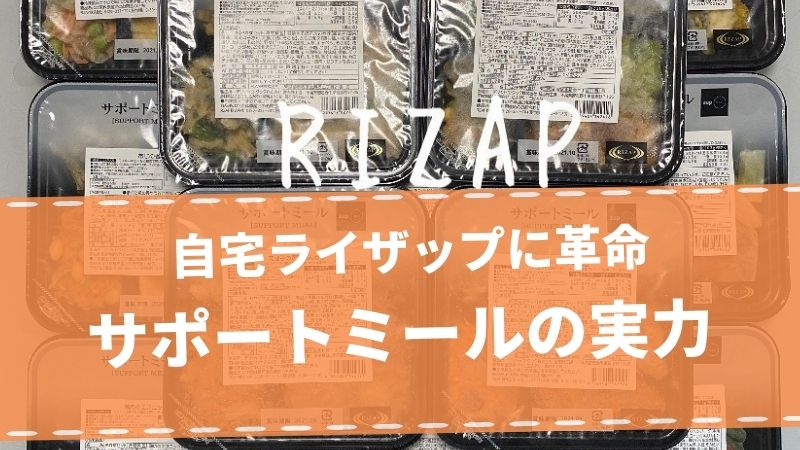 ズボラダイエッターを優しく導く「ライザップサポートミール」の効果を考える